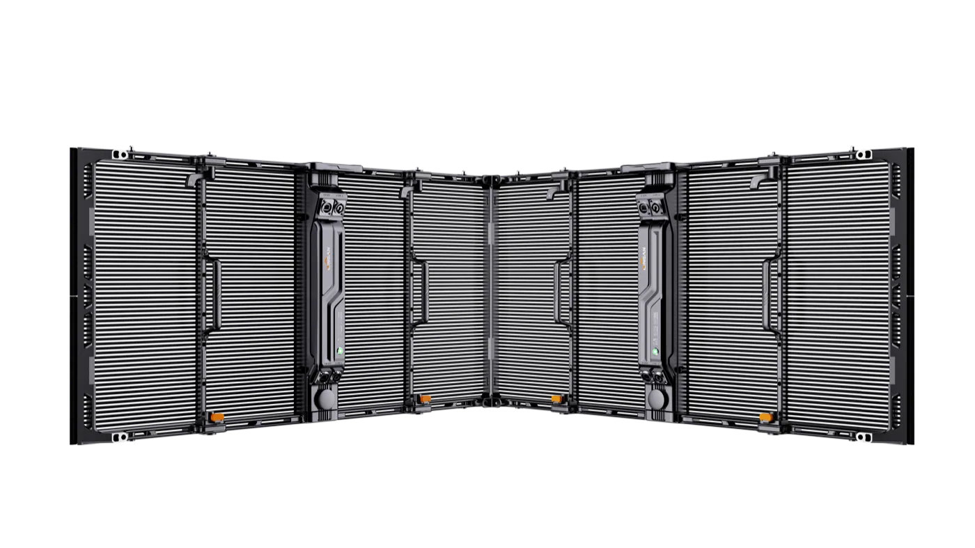 GOE BF Series transparent rental LED display