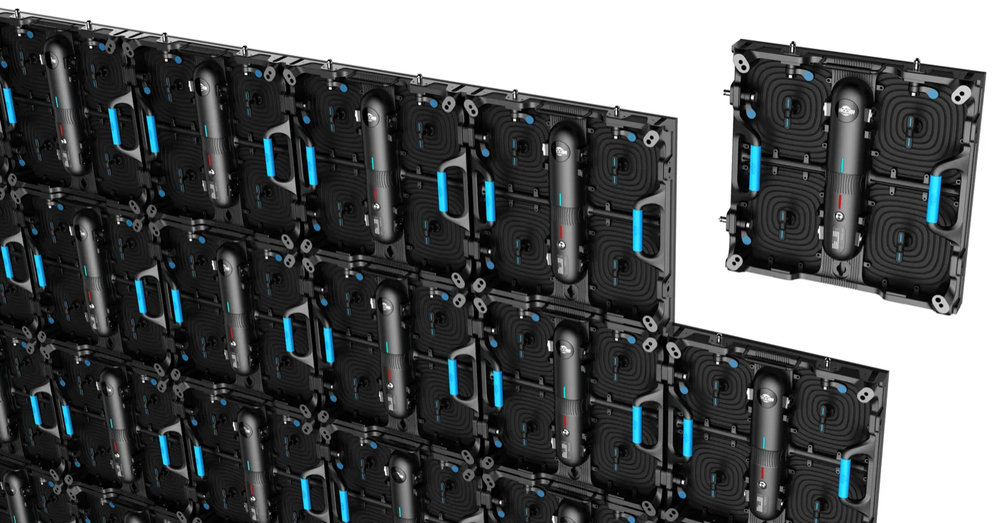 GOE NH Series rental LED display installation reference